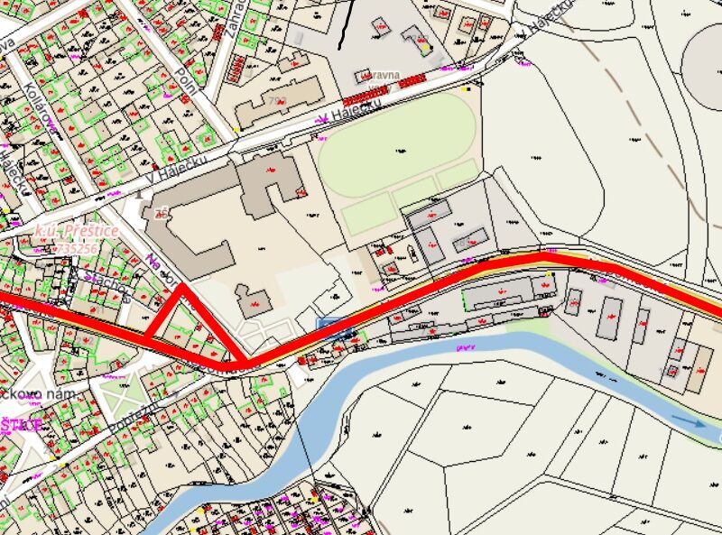 Silnice II/230 Přeštice, Nepomucká ulice