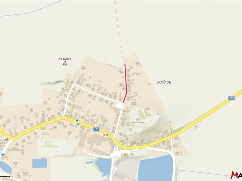 Rekonstrukce ulice Nad Pajzovnou, Skočice