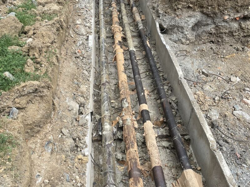 Rekonstrukce rozvodů teplovodu Husova, tř. 1. máje, Rybova a Červenkova