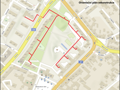 Rekonstrukce rozvodů teplovodu Husova, tř. 1. máje, Rybova a Červenkova