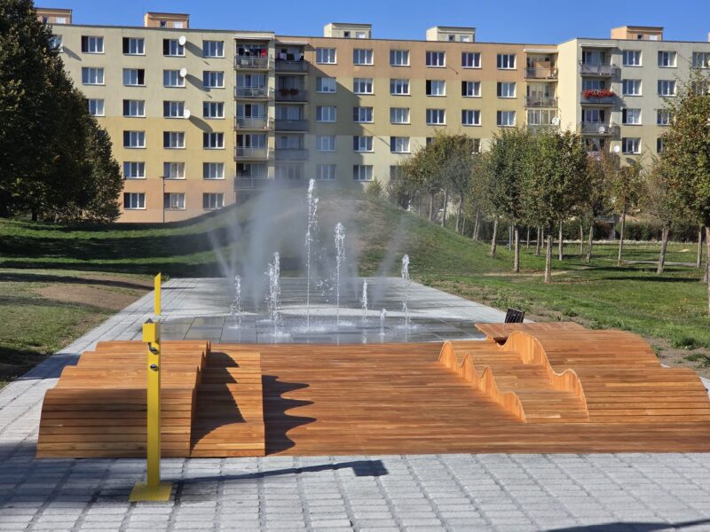 Rekonstrukce vodního prvku ve vnitrobloku
